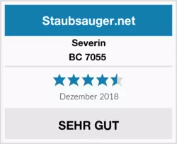 11 Severin Germany Staubsauger BC7055 Bester Kanisterstaubsauger